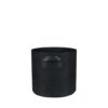 Stoffen Kweekpot Rond Zwart 19L 2 C8DMH44017